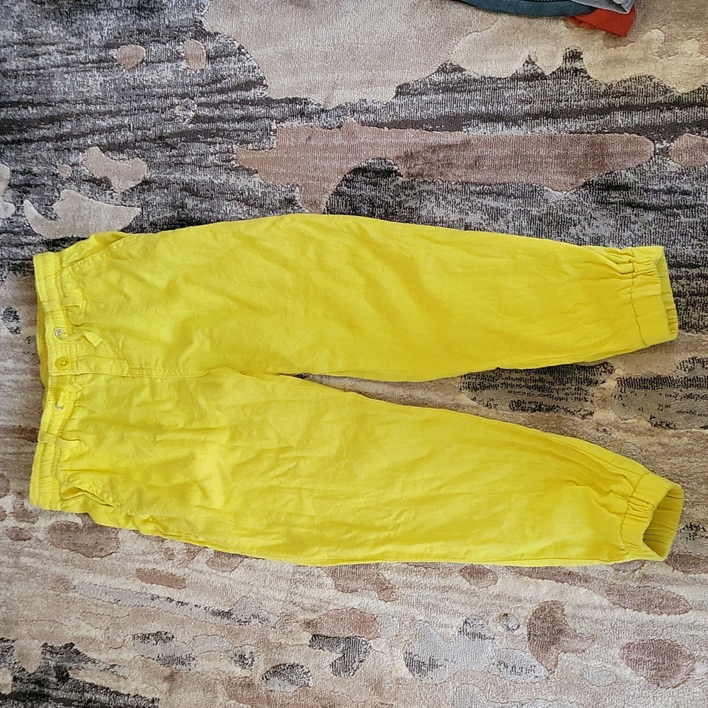 Polo Ralph Lauren size 5 linen kids pants joggers